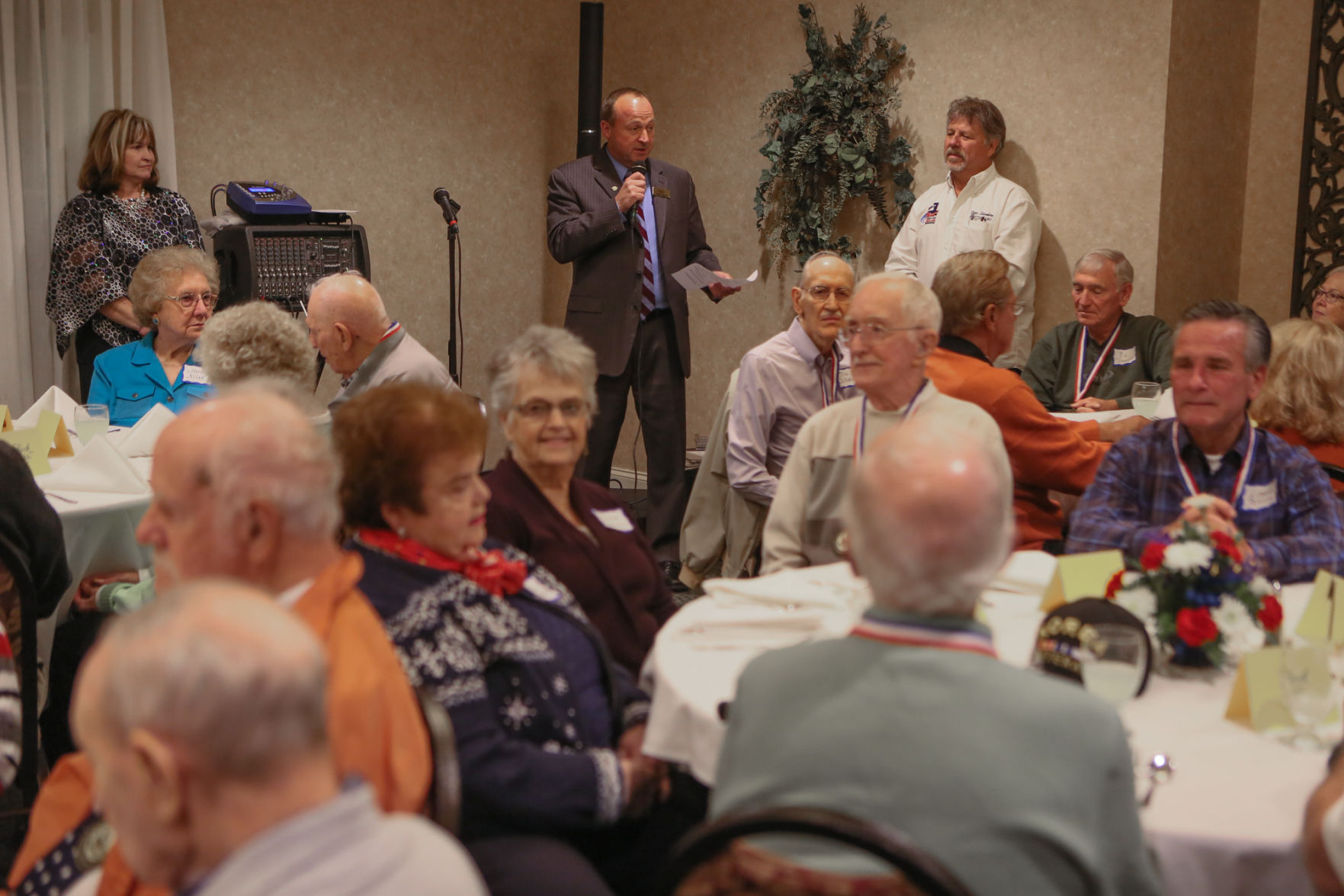 Geisen hosts vets again